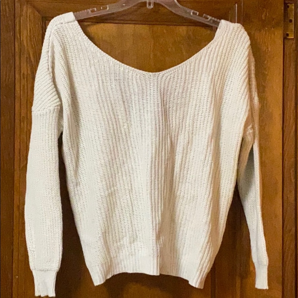 Cream Sweater